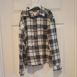 Universal Thread Monochrome Plaid Shirt